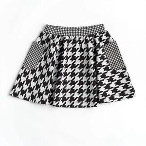 Finding Foxtale girls size 7 houndstooth skater skirt
